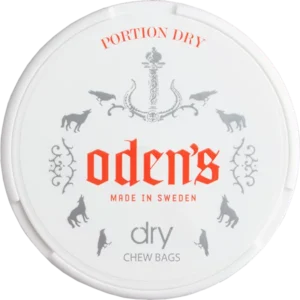 odens extreme cold white dry chewing bags