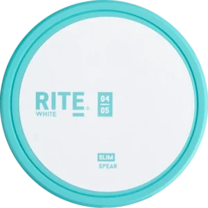 rite spear slim white chewing bags