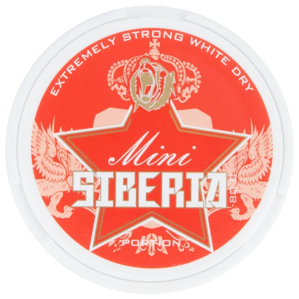 siberia red extreme strong mini white dry chewing bags siberia red extreme strong mini white dry chewing bags