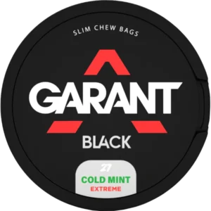 garant cold mint extreme slim chew bags